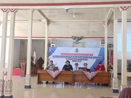 Lurah Mertelu Hadiri Pembinaan & Pengawasan Penyelenggaraan Pemerintahan Kalurahan 